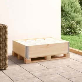 Solid pine wood pallet box necklace 60x80 cm by vidaXL, Loading platforms and pallets - Ref: Foro24-310048, Price: 36,69 €, D...