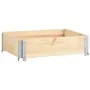 Palettenbox-Halskette aus massivem Kiefernholz, 60 x 80 cm von vidaXL, Ladeplattformen und Paletten - Ref: Foro24-310048, Pre...