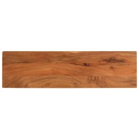 Tablero de mesa rectangular madera maciza acacia 100x30x3,8 cm