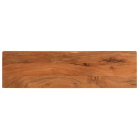 Tablero de mesa rectangular madera maciza acacia 120x40x3,8 cm