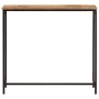 Konsolentisch aus massivem Mangoholz und Eisen, 80 x 30 x 74 cm von vidaXL, Seitentische - Ref: Foro24-371967, Preis: 76,27 €...