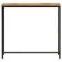 Solid mango wood and iron console table 80x30x74 cm by vidaXL, Side tables - Ref: Foro24-371967, Price: 77,77 €, Discount: %