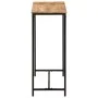 Solid mango wood and iron console table 80x30x74 cm by vidaXL, Side tables - Ref: Foro24-371967, Price: 77,77 €, Discount: %
