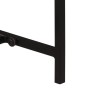Solid mango wood and iron console table 80x30x74 cm by vidaXL, Side tables - Ref: Foro24-371967, Price: 76,27 €, Discount: %