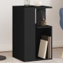 Black engineered wood side table 35x35x60 cm by vidaXL, Coffee table - Ref: Foro24-840738, Price: 43,63 €, Discount: %