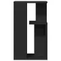 Black engineered wood side table 35x35x60 cm by vidaXL, Coffee table - Ref: Foro24-840738, Price: 42,71 €, Discount: %