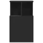 Mesa auxiliar madera de ingeniería negro 35x35x60 cm de vidaXL, Mesas de centro - Ref: Foro24-840738, Precio: 42,71 €, Descue...