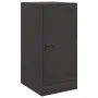 Black steel sideboard 34.5x39x73 cm by vidaXL, Sideboards - Ref: Foro24-841709, Price: 80,03 €, Discount: %