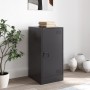 Aparador de acero negro 34,5x39x73 cm de vidaXL, Aparadores - Ref: Foro24-841709, Precio: 81,89 €, Descuento: %