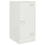 Aparador de acero blanco 34,5x39x73 cm de vidaXL, Aparadores - Ref: Foro24-841714, Precio: 62,86 €, Descuento: %