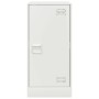 Aparador de acero blanco 34,5x39x73 cm de vidaXL, Aparadores - Ref: Foro24-841714, Precio: 62,86 €, Descuento: %