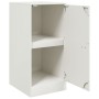 Aparador de acero blanco 34,5x39x73 cm de vidaXL, Aparadores - Ref: Foro24-841714, Precio: 62,86 €, Descuento: %