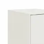 Weißes Sideboard aus Stahl, 34,5 x 39 x 73 cm von vidaXL, Sideboards - Ref: Foro24-841714, Preis: 62,29 €, Rabatt: %