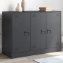 Aparador de acero antracita 99x39x73 cm de vidaXL, Aparadores - Ref: Foro24-841723, Precio: 171,80 €, Descuento: %