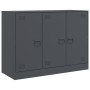 Aparador de acero antracita 99x39x73 cm de vidaXL, Aparadores - Ref: Foro24-841723, Precio: 171,80 €, Descuento: %