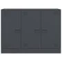 Aparador de acero antracita 99x39x73 cm de vidaXL, Aparadores - Ref: Foro24-841723, Precio: 163,02 €, Descuento: %