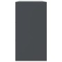 Aparador de acero antracita 99x39x73 cm de vidaXL, Aparadores - Ref: Foro24-841723, Precio: 171,80 €, Descuento: %
