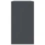 Aparador de acero antracita 99x39x73 cm de vidaXL, Aparadores - Ref: Foro24-841723, Precio: 163,02 €, Descuento: %
