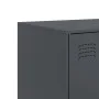 Aparador de acero antracita 99x39x73 cm de vidaXL, Aparadores - Ref: Foro24-841723, Precio: 163,02 €, Descuento: %