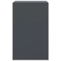Mesitas de noche 2 unidades gris antracita 34,5x39x62 cm de vidaXL, Mesitas de noche - Ref: Foro24-841768, Precio: 96,40 €, D...