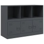 Anthracite steel sideboard 99x39x73 cm by vidaXL, Sideboards - Ref: Foro24-841789, Price: 143,88 €, Discount: %
