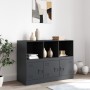 Anthracite steel sideboard 99x39x73 cm by vidaXL, Sideboards - Ref: Foro24-841789, Price: 143,88 €, Discount: %