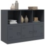 Anthracite steel sideboard 99x39x73 cm by vidaXL, Sideboards - Ref: Foro24-841789, Price: 143,88 €, Discount: %