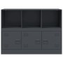 Anthracite steel sideboard 99x39x73 cm by vidaXL, Sideboards - Ref: Foro24-841789, Price: 143,88 €, Discount: %