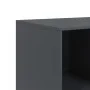 Anthracite steel sideboard 99x39x73 cm by vidaXL, Sideboards - Ref: Foro24-841789, Price: 140,48 €, Discount: %
