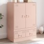 Aparador de acero rosa 67x39x95 cm de vidaXL, Aparadores - Ref: Foro24-841806, Precio: 160,68 €, Descuento: %