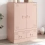 Pink steel sideboard 67x39x95 cm by vidaXL, Sideboards - Ref: Foro24-841806, Price: 156,68 €, Discount: %