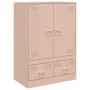 Pink steel sideboard 67x39x95 cm by vidaXL, Sideboards - Ref: Foro24-841806, Price: 156,68 €, Discount: %