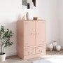 Aparador de acero rosa 67x39x95 cm de vidaXL, Aparadores - Ref: Foro24-841806, Precio: 160,68 €, Descuento: %