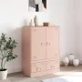 Pink steel sideboard 67x39x95 cm by vidaXL, Sideboards - Ref: Foro24-841806, Price: 156,68 €, Discount: %