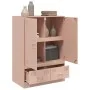 Pink steel sideboard 67x39x95 cm by vidaXL, Sideboards - Ref: Foro24-841806, Price: 156,68 €, Discount: %