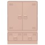 Aparador de acero rosa 67x39x95 cm de vidaXL, Aparadores - Ref: Foro24-841806, Precio: 160,68 €, Descuento: %
