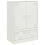 Sideboard aus weißem Stahl, 67 x 39 x 95 cm von vidaXL, Sideboards - Ref: Foro24-841810, Preis: 126,77 €, Rabatt: %