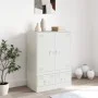 Sideboard aus weißem Stahl, 67 x 39 x 95 cm von vidaXL, Sideboards - Ref: Foro24-841810, Preis: 125,55 €, Rabatt: %