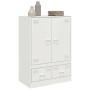 Sideboard aus weißem Stahl, 67 x 39 x 95 cm von vidaXL, Sideboards - Ref: Foro24-841810, Preis: 126,77 €, Rabatt: %