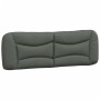 Cama con colchón de tela gris oscuro 160x200 cm de vidaXL, Camas y somieres - Ref: Foro24-3208542, Precio: 460,30 €, Descuent...