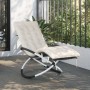 Geometrische Liege mit schwarzem und grauem Stahlkissen von vidaXL, Liegen - Ref: Foro24-3213546, Preis: 154,80 €, Rabatt: %