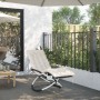 Geometrische Liege mit schwarzem und grauem Stahlkissen von vidaXL, Liegen - Ref: Foro24-3213546, Preis: 154,80 €, Rabatt: %