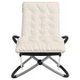 Geometrische Liege mit schwarzem und grauem Stahlkissen von vidaXL, Liegen - Ref: Foro24-3213546, Preis: 154,80 €, Rabatt: %