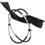 Geometric lounger with black and gray steel cushion by vidaXL, Loungers - Ref: Foro24-3213546, Price: 138,29 €, Discount: %