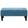 Blue velvet footstool 77x55x31 cm by vidaXL, Ottomans - Ref: Foro24-4007365, Price: 66,80 €, Discount: %