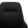 Silla mecedora de tela negra de vidaXL, Mecedoras - Ref: Foro24-289543, Precio: 112,84 €, Descuento: %