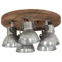 Vintage silberne Deckenleuchte 25 W E27 50x50x25 cm von vidaXL, Lampen - Ref: Foro24-371829, Preis: 134,66 €, Rabatt: %