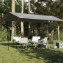 Graue und orangefarbene wasserdichte Campingplane 500 x 294 cm von vidaXL, Zelte - Ref: Foro24-94669, Preis: 42,46 €, Rabatt: %