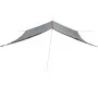 Graue und orangefarbene wasserdichte Campingplane 500 x 294 cm von vidaXL, Zelte - Ref: Foro24-94669, Preis: 42,46 €, Rabatt: %