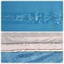 Lona de camping impermeable azul 420x440 cm de vidaXL, Tiendas de campaña - Ref: Foro24-94674, Precio: 47,47 €, Descuento: %